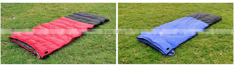 Wholesale or Retail The Envelope Double Down Sleeping Bag Winter Thick Warm Sleeping Bags Adult Spring and Autum Sleeping Bags