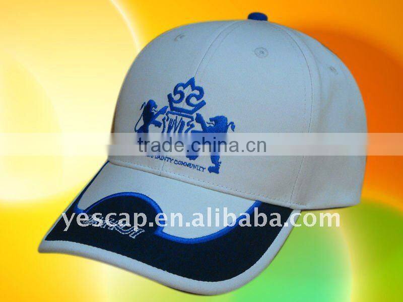 6-panel curve brim flexfit style Racing baseball cap
