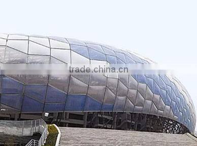 PVDF Unique modelling sport stand environmental architecture membrane structure engineering