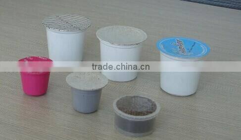 Rotary K-cup coffee capsule filling sealing machine