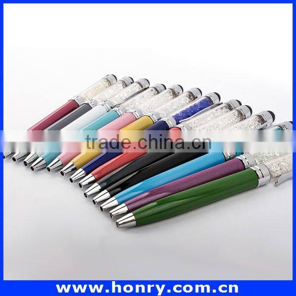 Best Selling Universal Stylus Touch Pen, 2in1 Crystal Stylus Touch Pen for Laptop