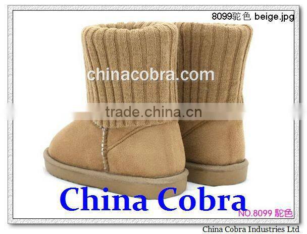 soft sole leather kids boots winter boots CHINA COBRA BOOTS