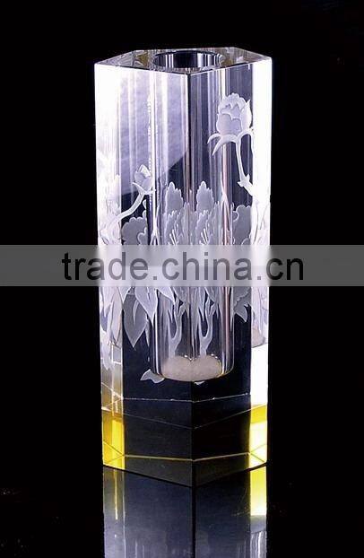 Europe Style glass vase crystal flower vase for decoration