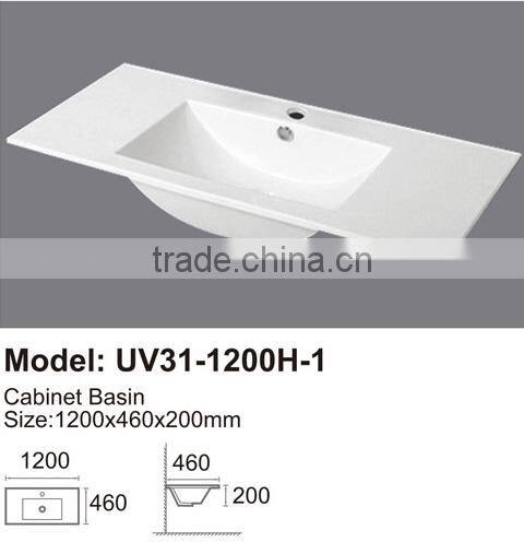 wash hand basin on vanity