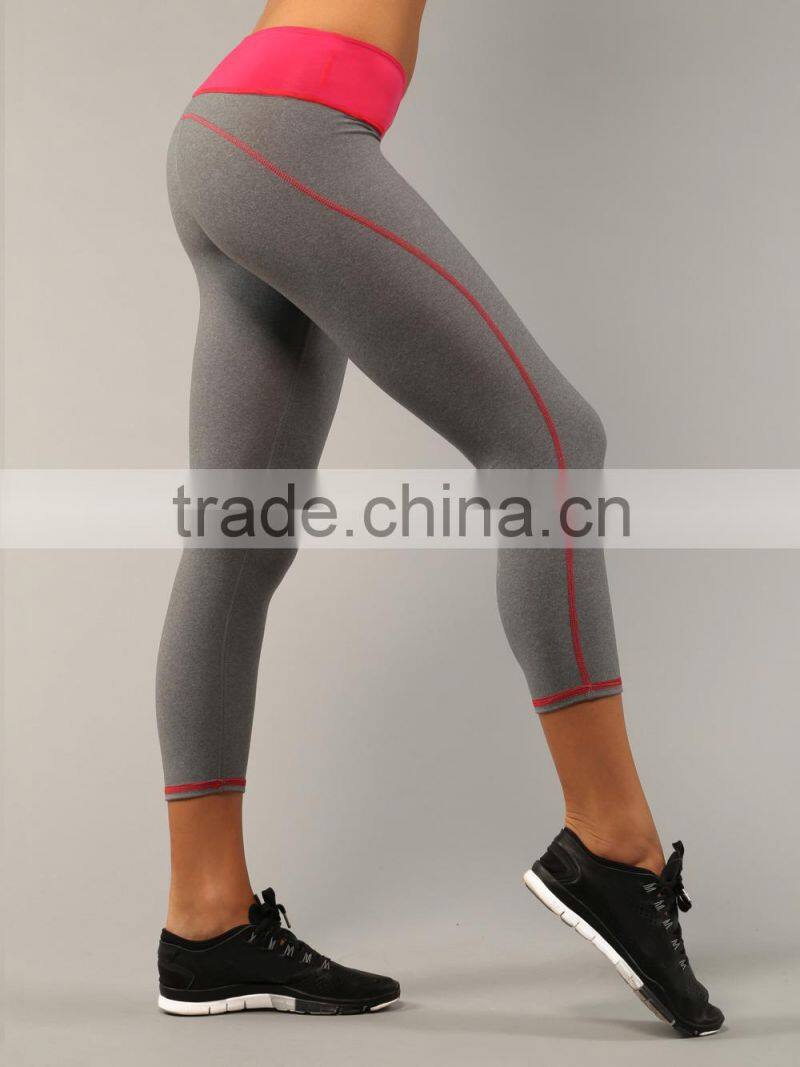 wholesale supplex spandex dry fit sports legging lady yoga leggings
