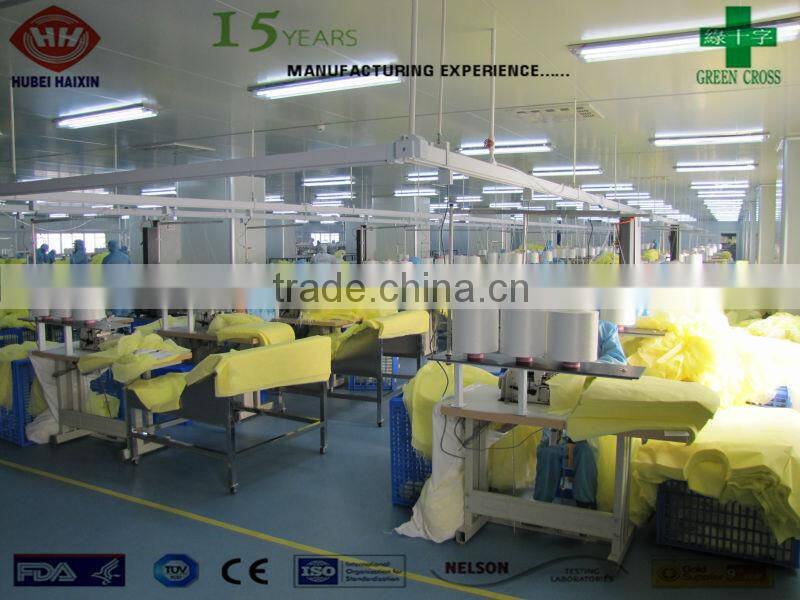 Disposable non woven surgical blue colonoscopy pants(hospital)