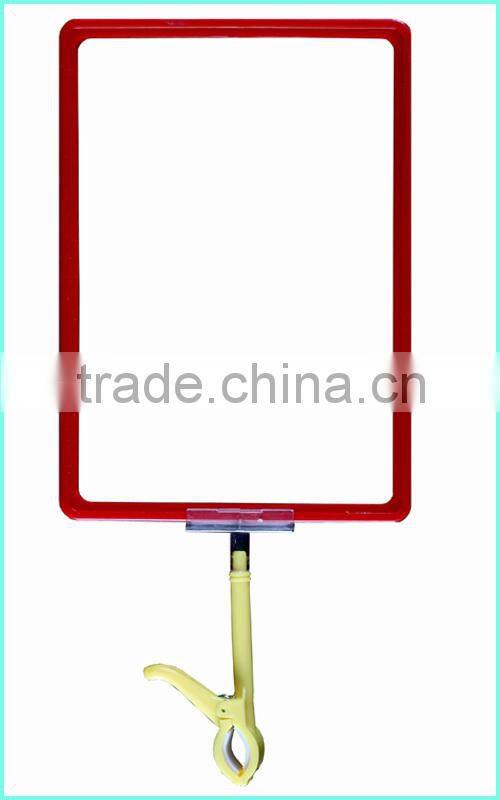 Plastic A4 Advertising Display Frame