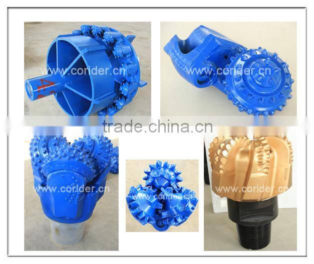 deep rock well tricone bits/tricone drill bits for clay/steel tooth tricone bits