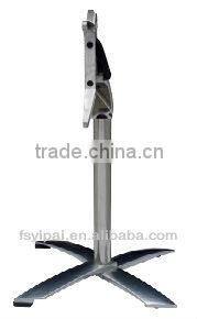 metal folding dining table base (F8H5A)
