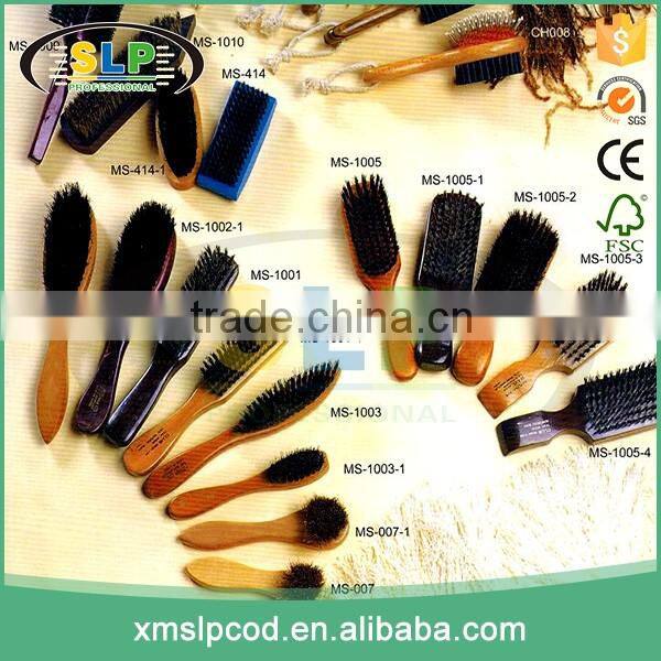TOP QUALITY wooden hair massager brush comb Natural Wood Beaded Massage Hair Combs