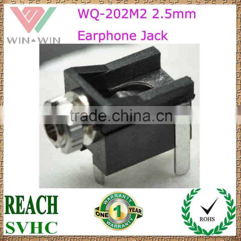 WQ-207 2.5mm DIP earphone jack