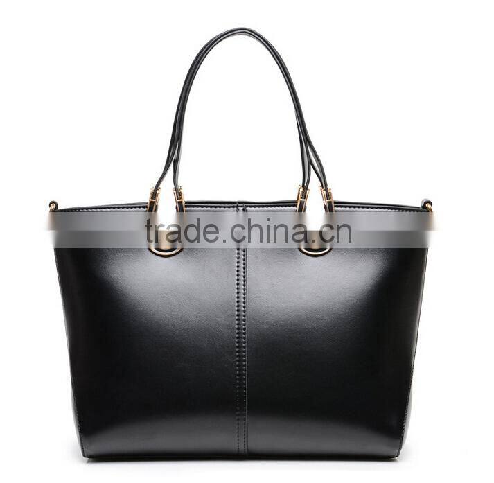 Hobo Shoulder Bag European Style Woman Genuine Leather Handbagher
