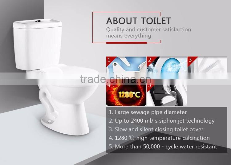 China Supplier Ceramic Pan Chinese Style American Standard Squat Toilets
