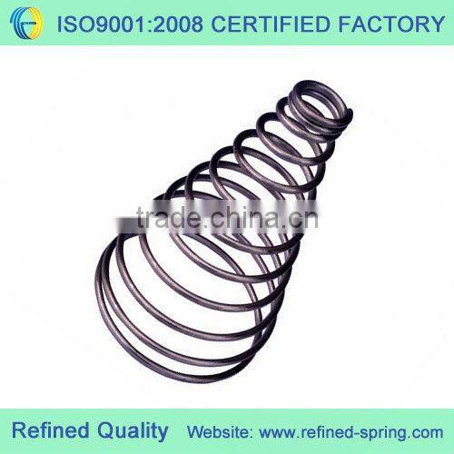 Tower shaped coil spring