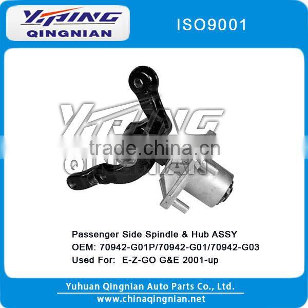 Golf Cart Spindle and Hub ASSY For EZGO G&E 2001-up OEM: 70942-G01P 70942-G01 70942-G03