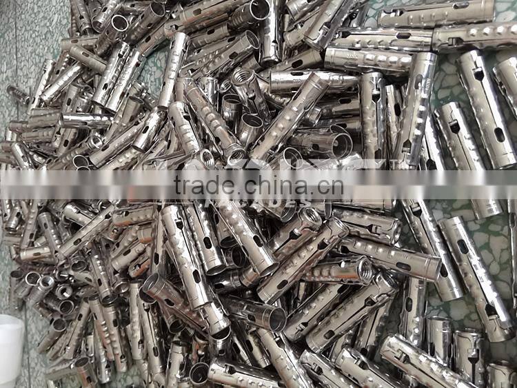 Stainless 304 Drop in Anchor Bolt with Knurling for Curtain Wall Fixings M6 M8 M10