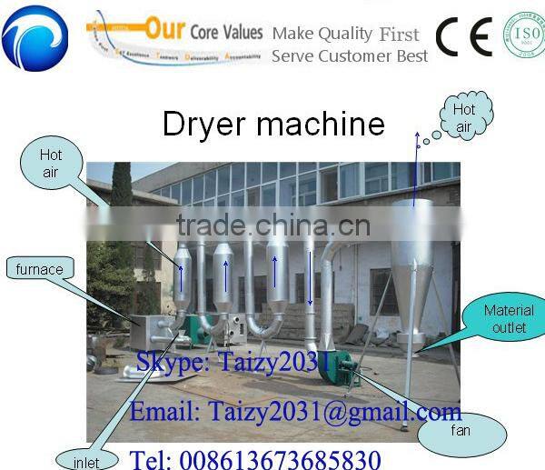 small sawdust dryer/ sawdust dryer machine/wood sawdust dryer