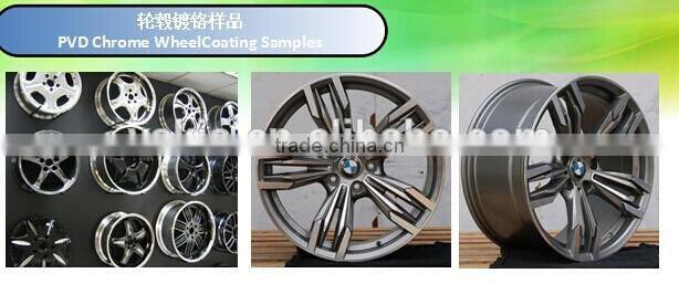 Automotive Wheels Chrome Metallizing Machine