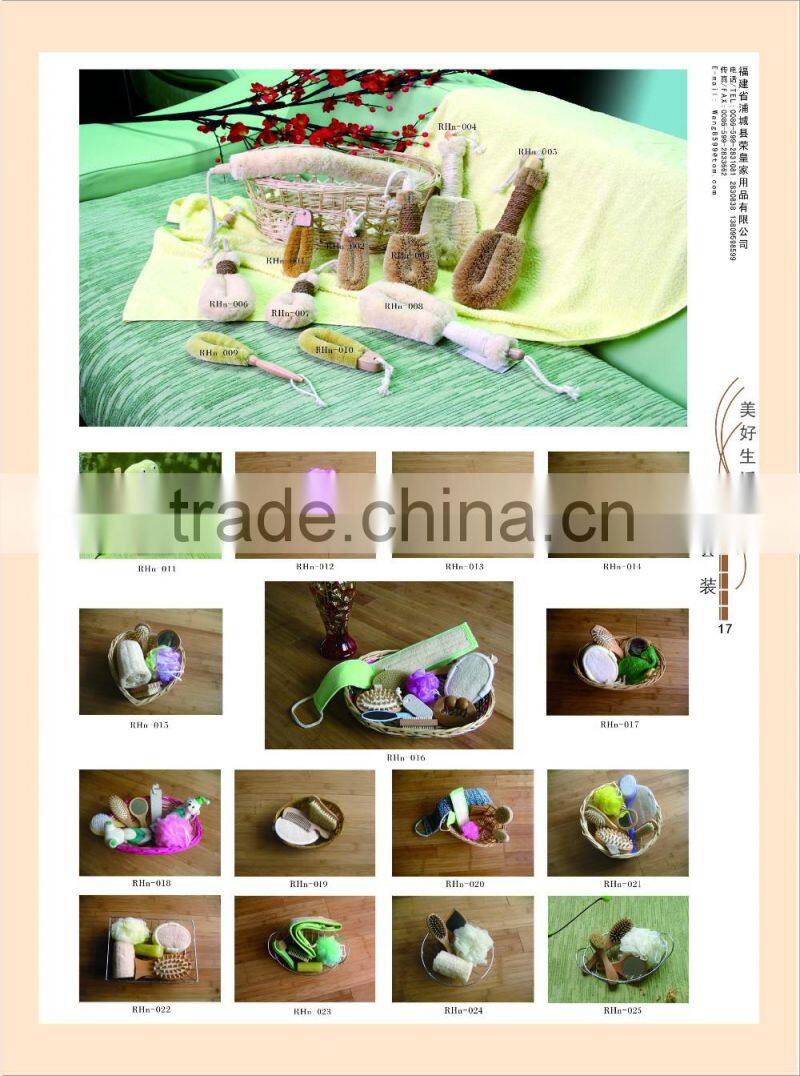 High quality wooden design pure boar bristle beard brush