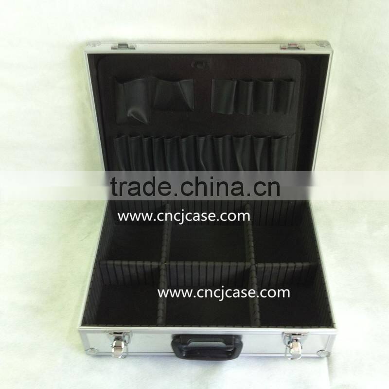 ABS silver diamond pattern aluminum tool case, useful aluminum case