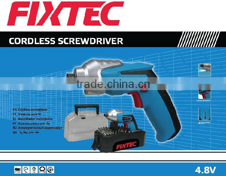 4.8v dc motor cordless rechargeable screwdriver & electric drill