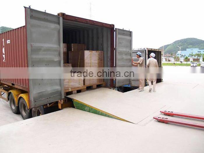 6T stationary loading dock ramp hydraulic dock leveler