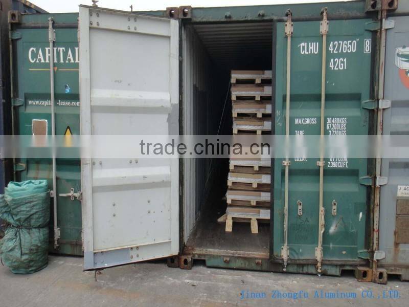 Orange color PE single coated 1060 H24 corrugated aluminum roofing sheet 900mm width