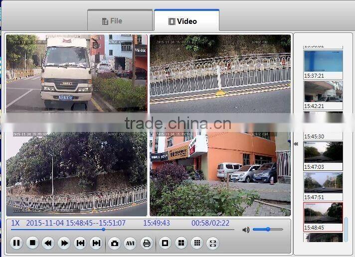 2-ch 720P mobile dvr h.264 gps sd card mobile dvr 3G GPS G-Sensor 128GB Storage