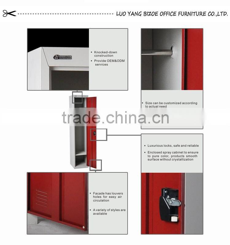 Modern furniture KD 1 tier lockers