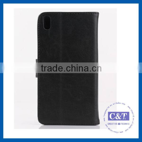 C&T 2015 updated style fancy flip cover for htc desire 816