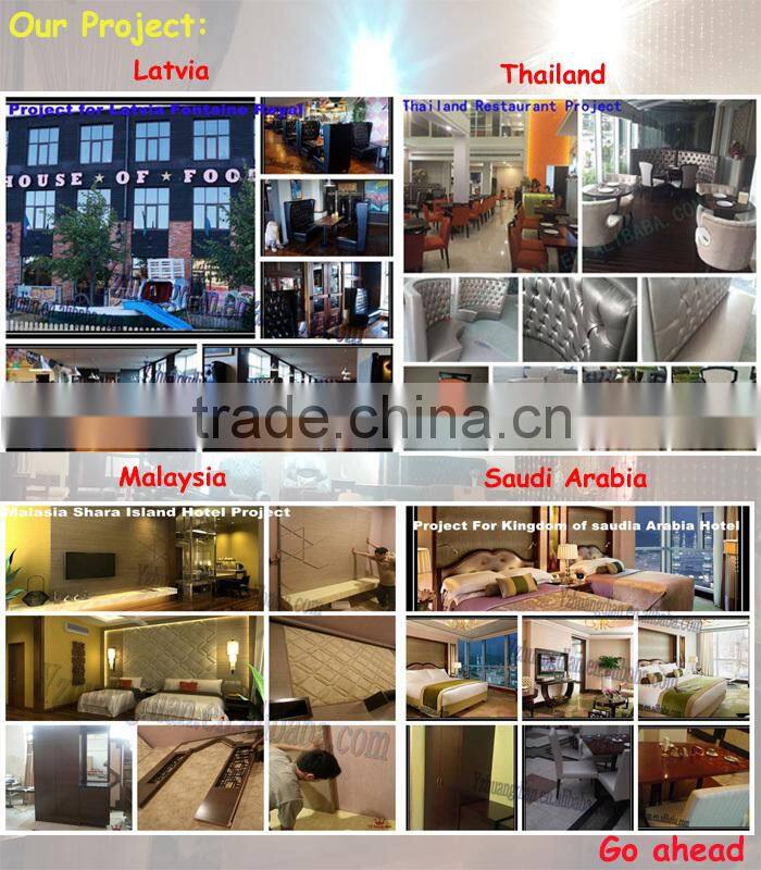 White KTV restaurant seating booth YK7074