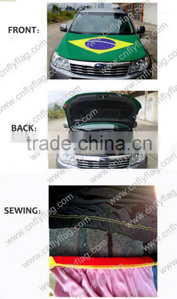 Cheap hot sale Argentina flag car bonnet hood cover