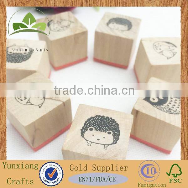 lastest wooden stamp toy stamp set,wooden kids stamp