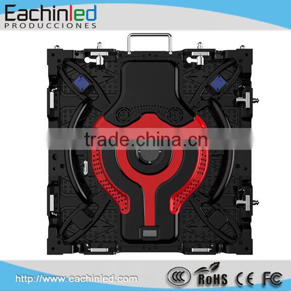 Die-cast small pixel pitch led screens / led video panel p3.91mm