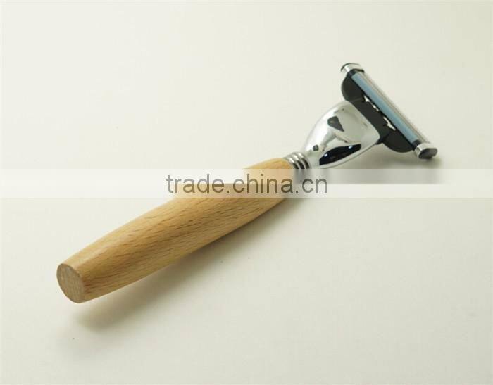 Wood Handle Barber Straight Razor