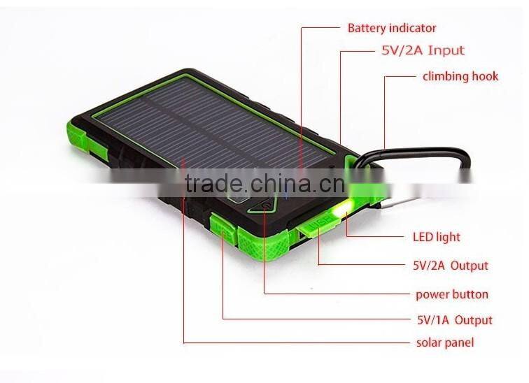 Solar Powerbank Waterproof Solar Power Bank Solar Power Bank 80000Mah
