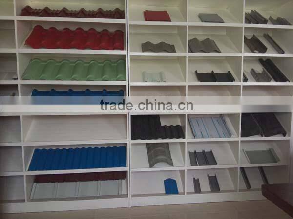 Glazed Metal Roof Tile Sheet / Corrugated Roofing Tile For Sale