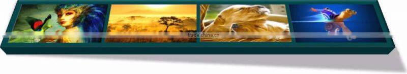 Shelf POP Video Strip display 10 inch LCD advertising video bar