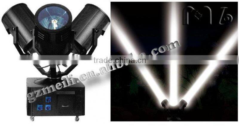 China Waterproof Stainless Outdoor 3 Heads searchlighting(3KW-7KW for each head)