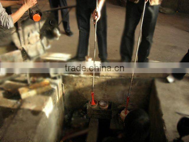 SOLID BLUE COLOR FLOWER GLASS TUMBLER