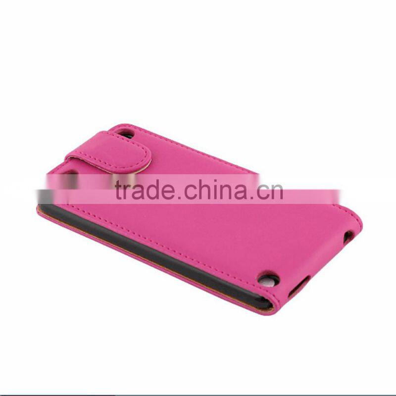 2015 new design oem smart leather case for ipod touch 5