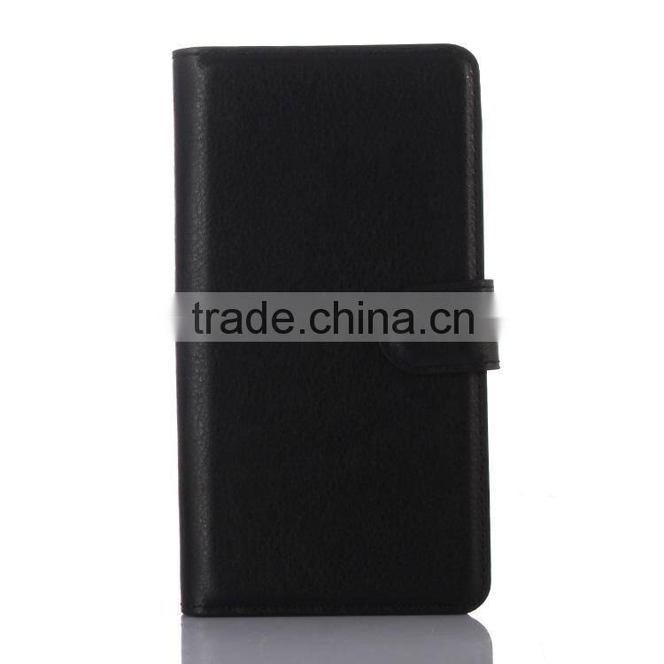 High quality Stand Wallet Lychee Leather flip cover case for nokia lumia 950 paypal accept