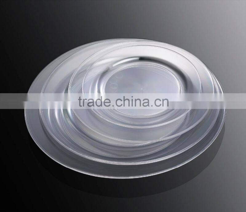 9"Plastic Round Disposable Dinner Plate