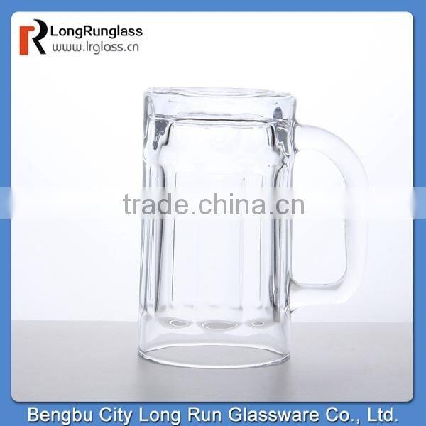 LongRun barware glass draft beer mug with handle manufacturer