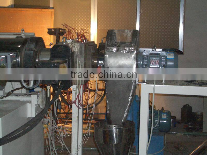 PVC hot cutting pellet extruding machine