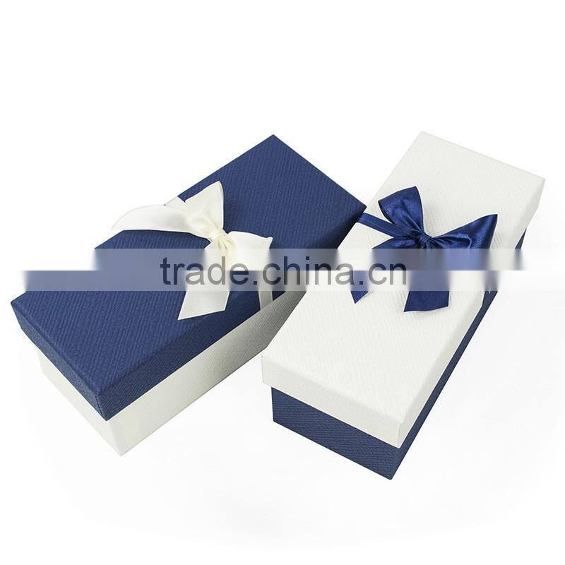 Wholesale luxury with logo printing gift paper box
