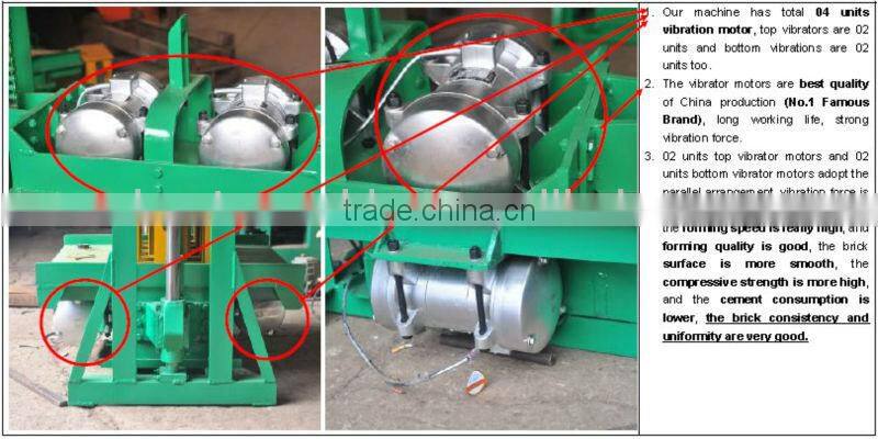 China Construction Machinery.QTJ4-60 concrete brickmaking machine