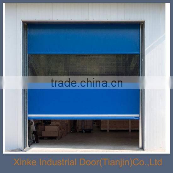 Full transparent automatic industrial high speed pvc rapid rolling door