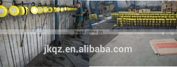 Stable Operating High Performance Chain mechanical Hoist