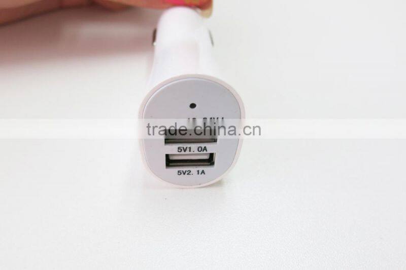 OEM ODM 5V 2.1A 1A Dual USB universal car charger